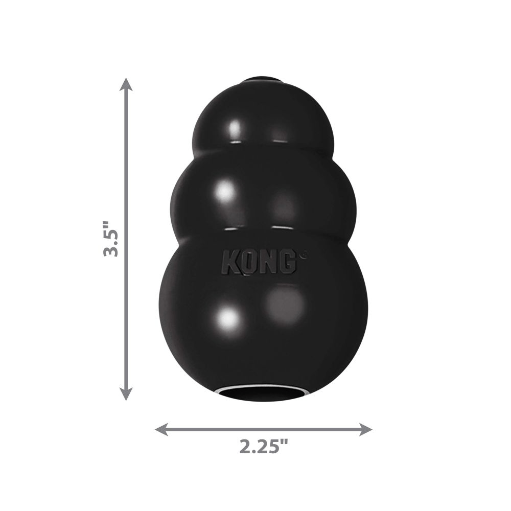 Kong Extreme Toy for Dogs (Black) | For Aggressive Chewers image 6