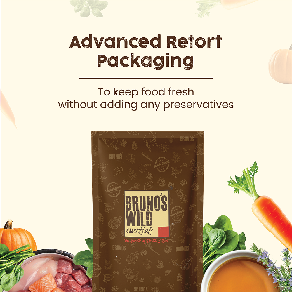 Bruno's Wild Essentials Mackerel with Salmon & Vegetables Dog Wet Food image 6