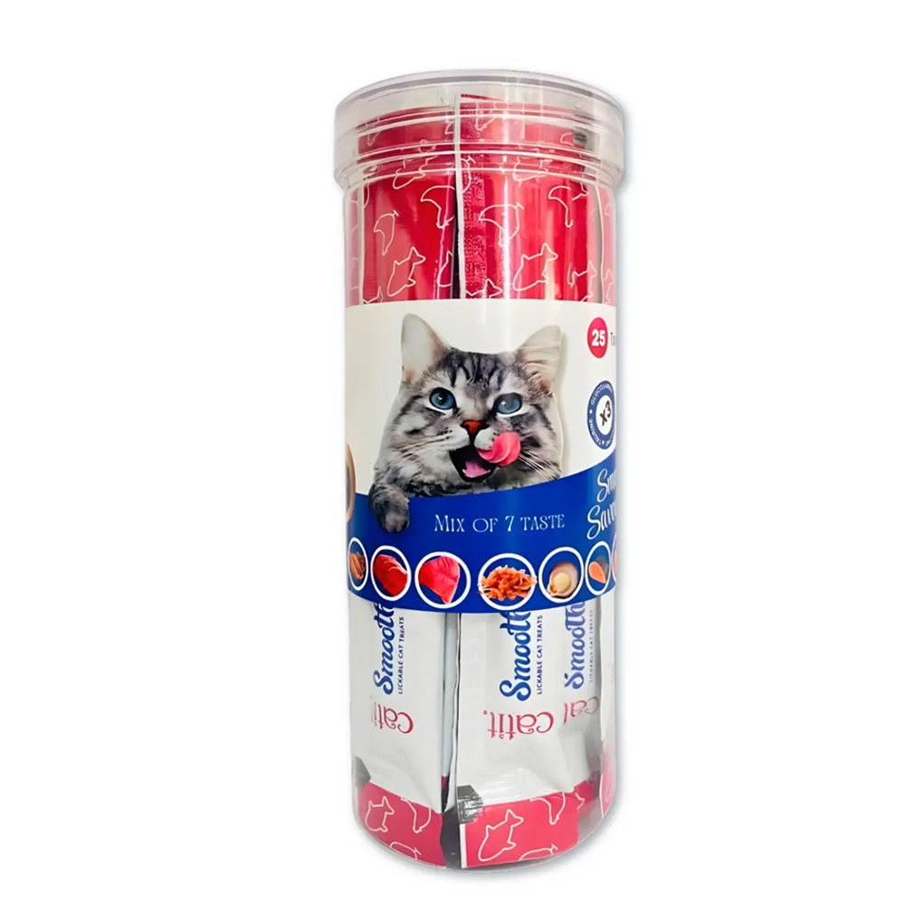 Catit Smooth and Savoury 7 Flavour Mix Creamy Cat Treats