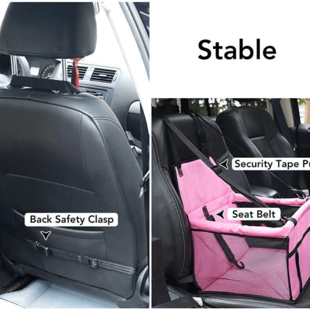 Emily Pets Car Carrier for Dogs and Cats (Pink) image 3