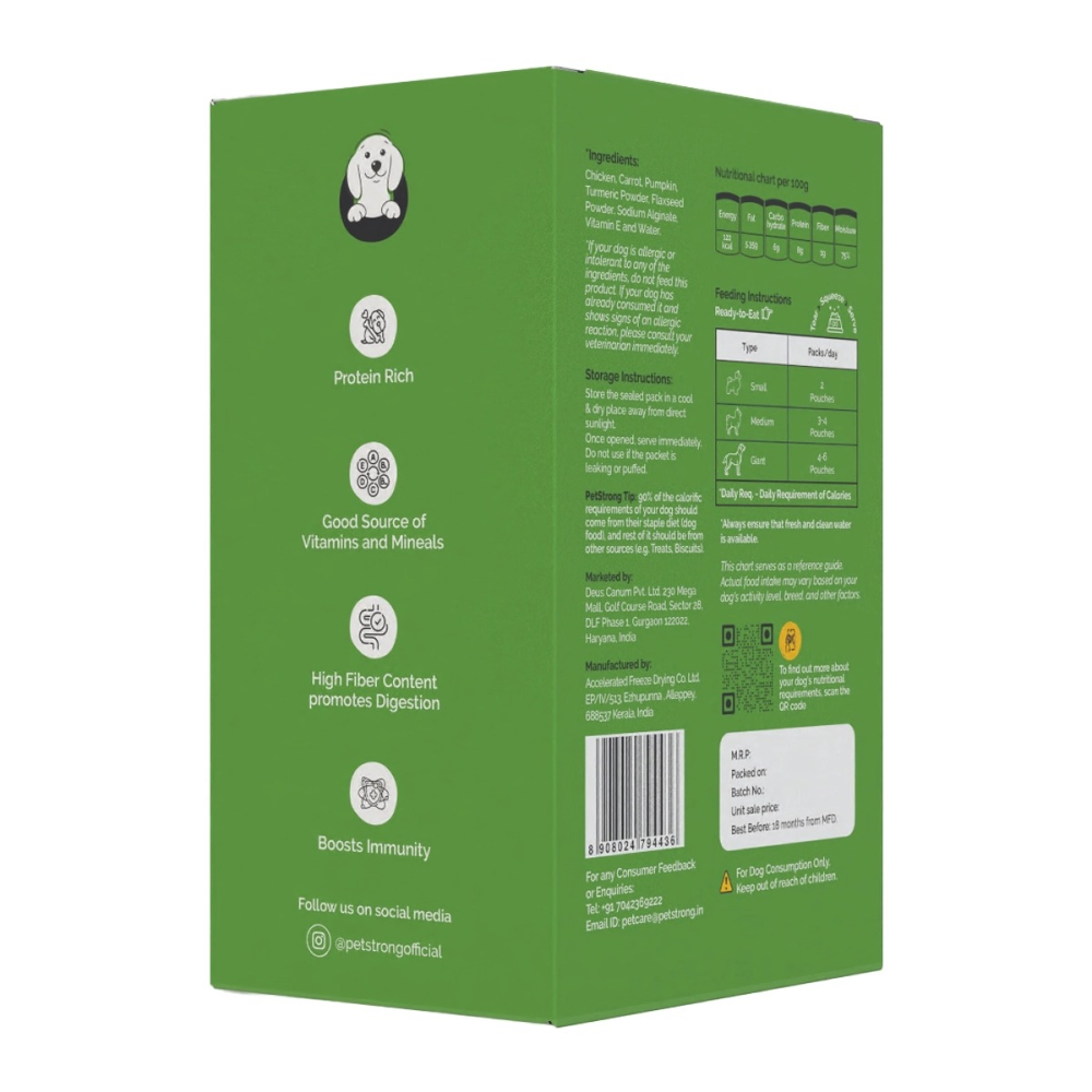 PetStrong Chicken and Veggies in Gravy Wet Food for Dogs image 4