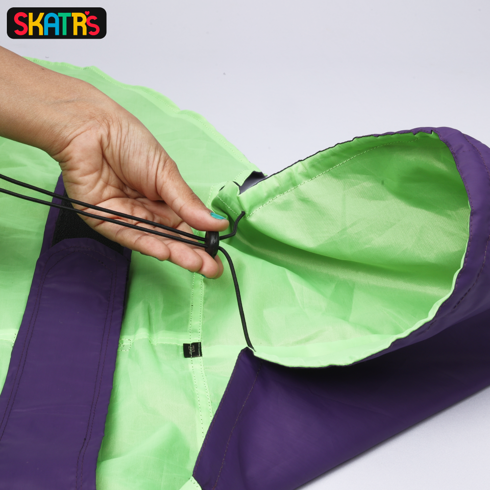 Skatrs Full Coverage Cape Style Raincoat for Dogs and Cats (Purple) image 9