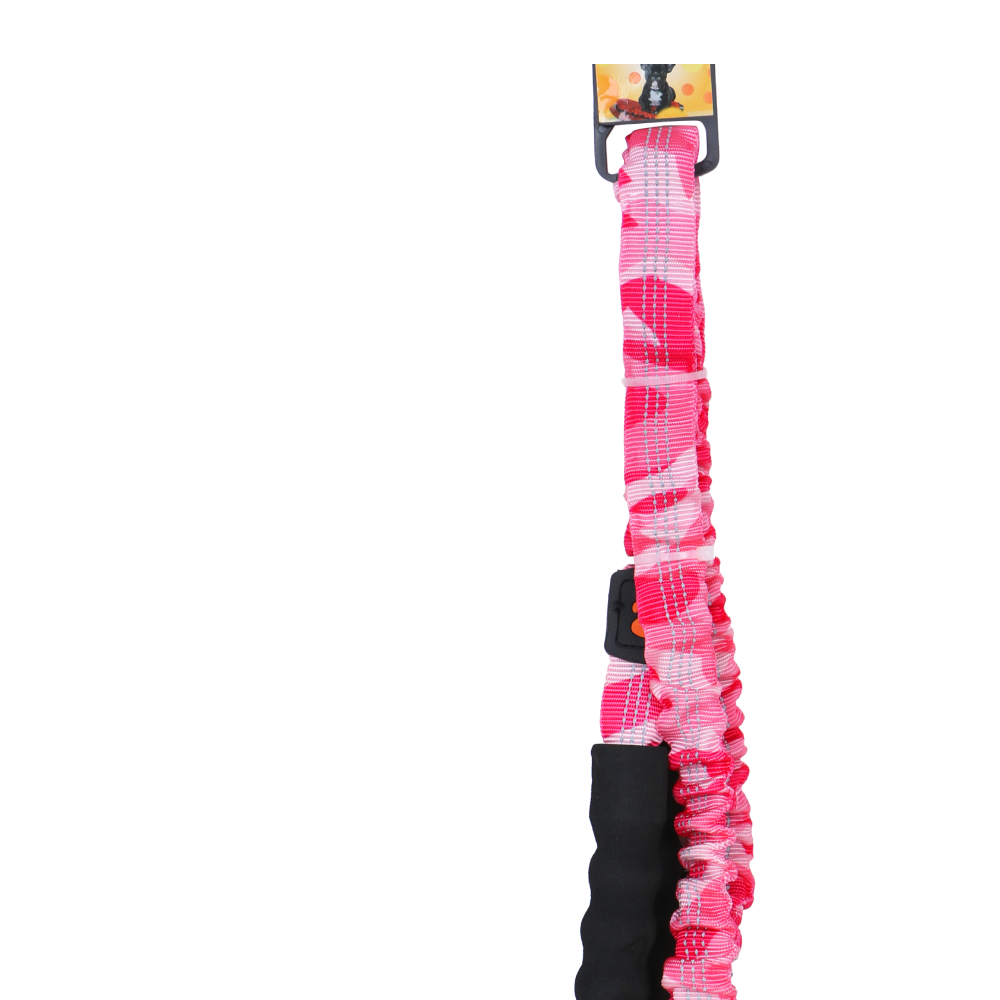 Basil Shock Absorbing Stretch Leash for Dogs (Pink) image 6