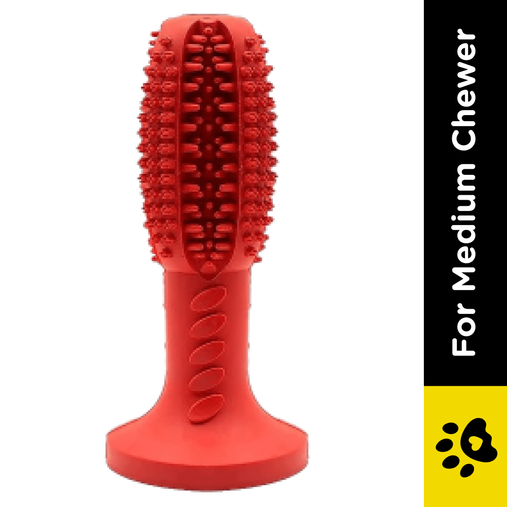 Pawsindia Dental Toy for Dogs (Red) image 2