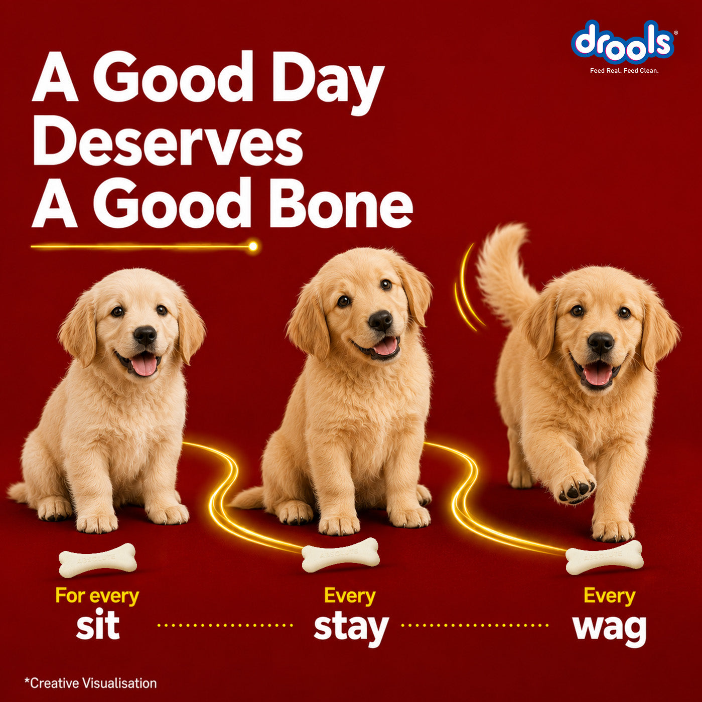 Drools Absolute Calcium Bone Pouch for Dogs image 9
