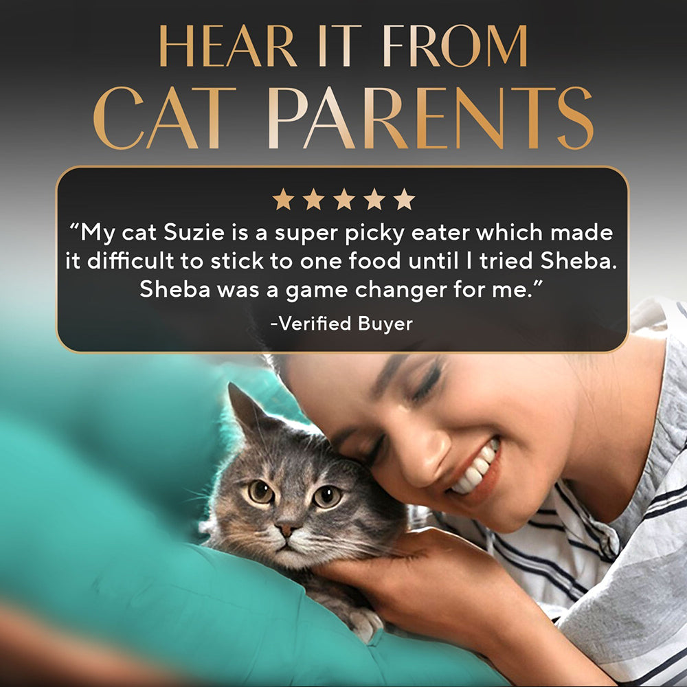 Sheba Tuna Fillet & Whole Prawns in Gravy Premium Cat Wet Food image 9