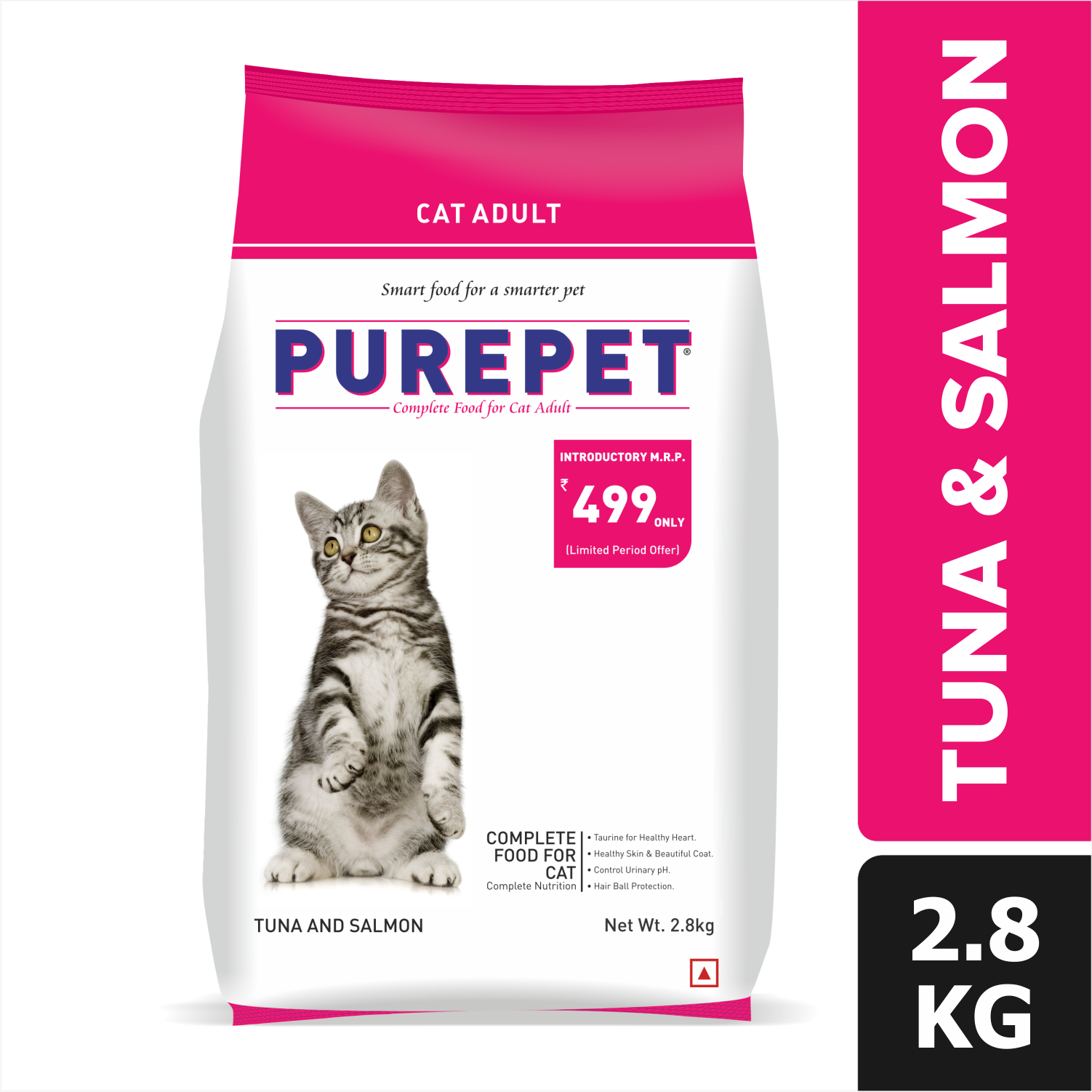Purepet Tuna and Salmon Adult Cat Dry Food image 10