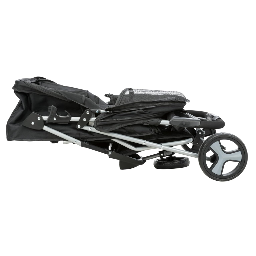 Trixie Nylon Buggy Stroller for Dogs and Cats (Black) image 5