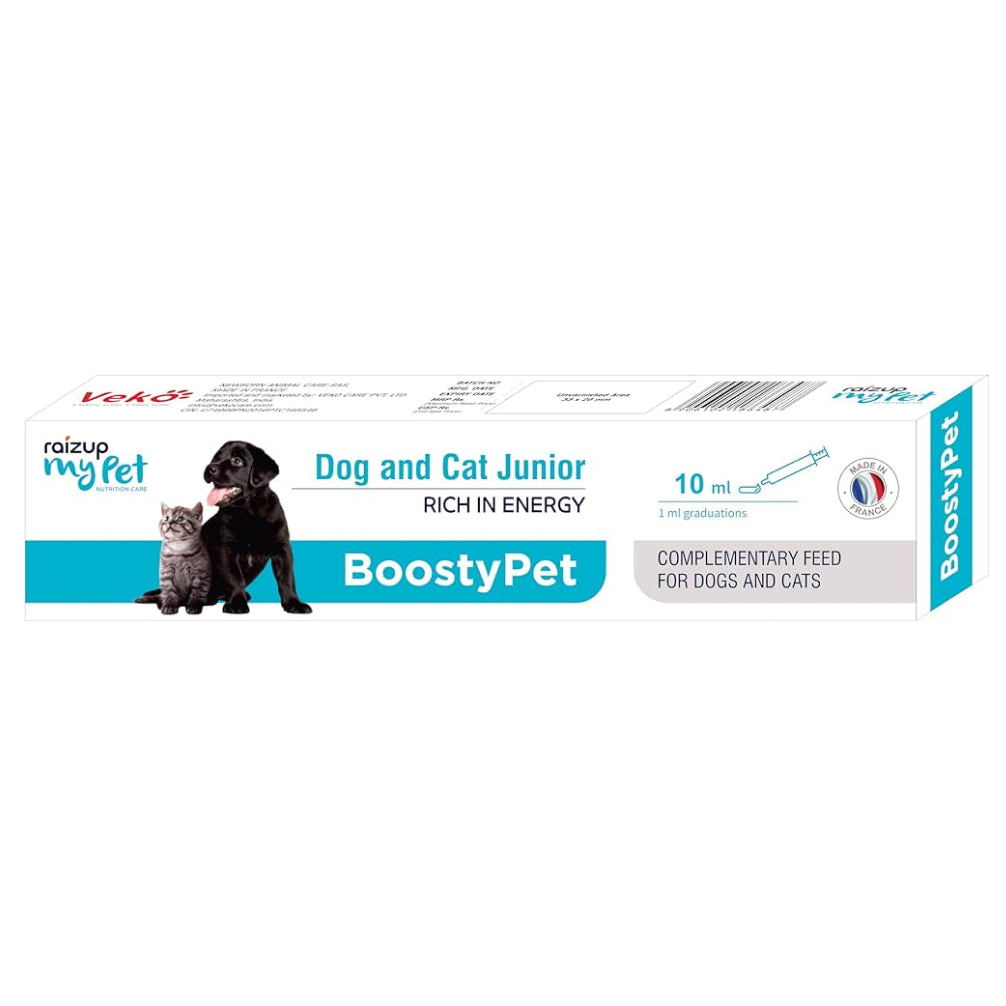 Veko Boosty Pet Syrup for Dogs and Cats (Pack of 10 syringe)