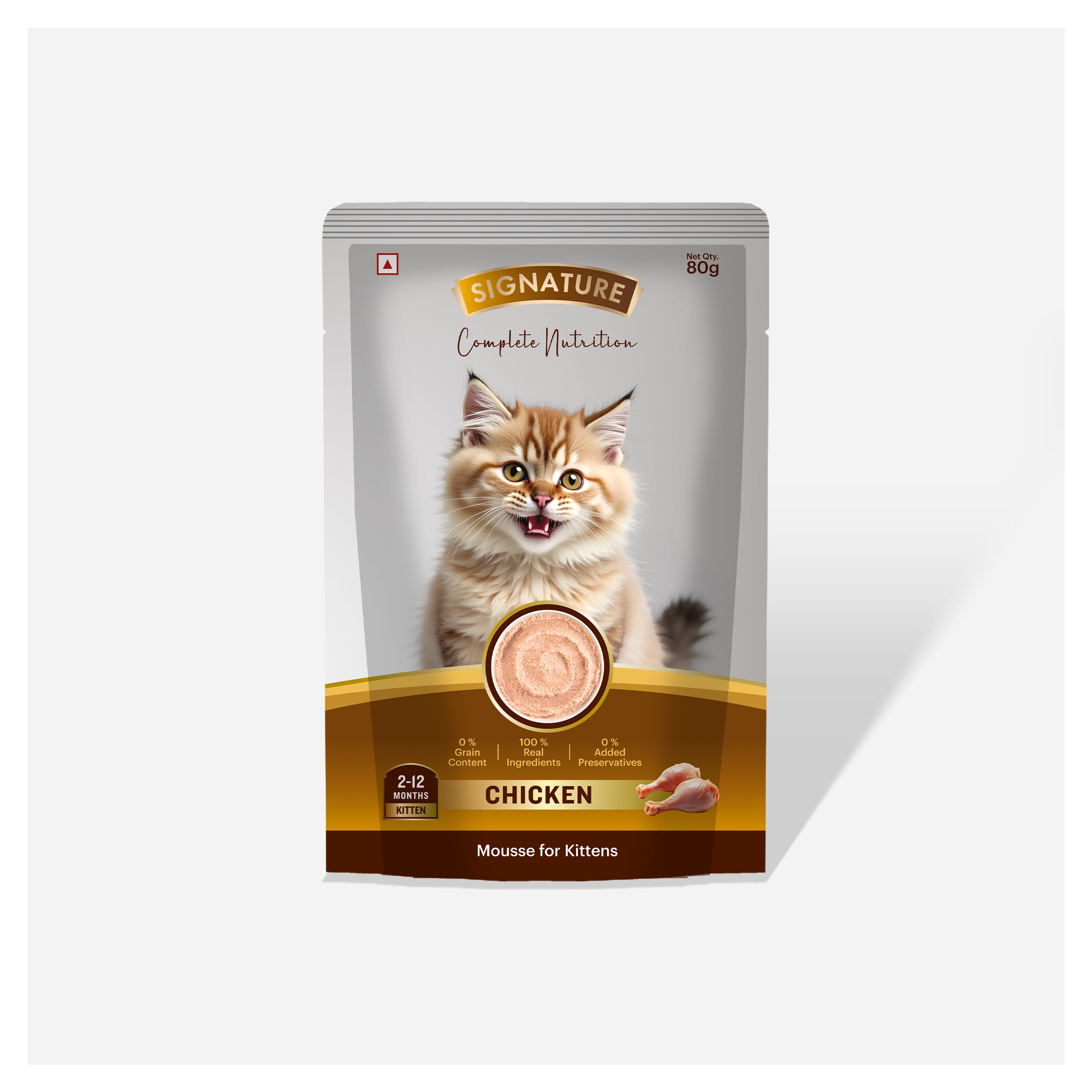 Signature Grain Zero Chicken Mousse Adult Cat Wet Food image 7