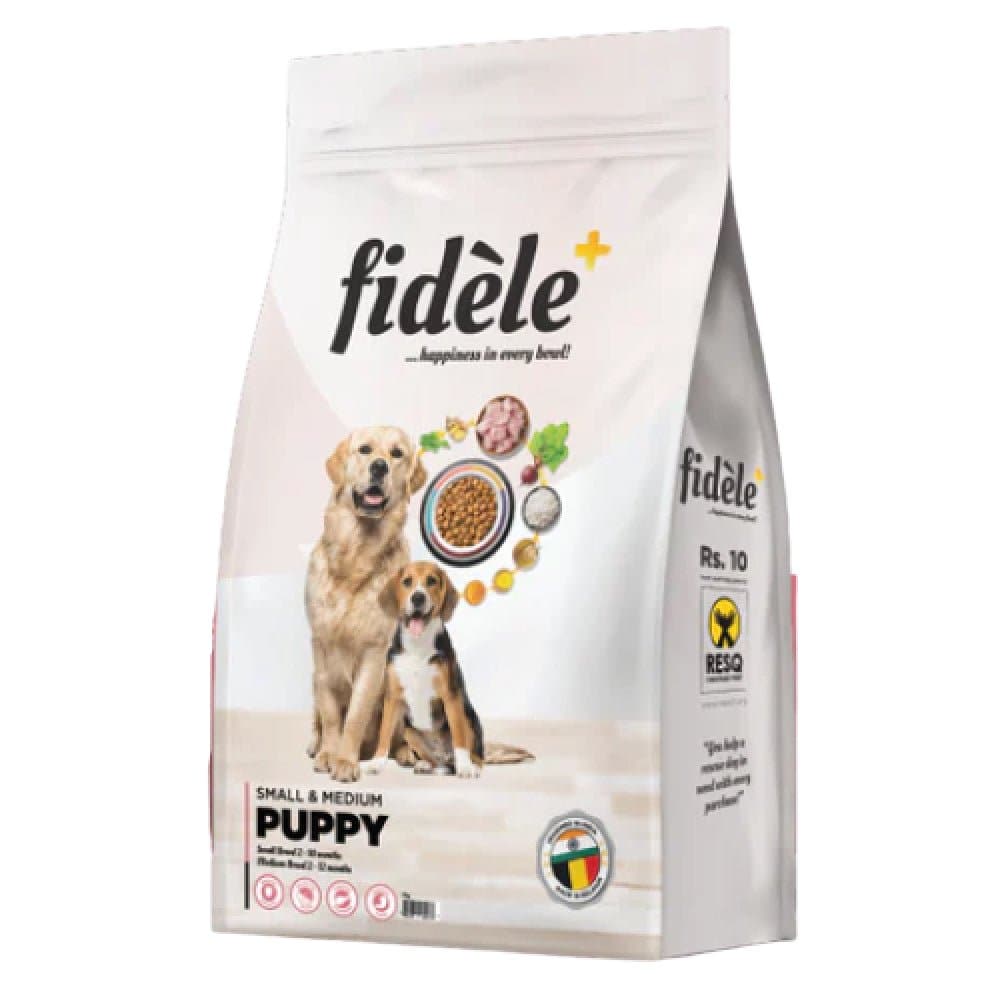 Fidele Plus Small and Medium Puppy Dry Food image 3