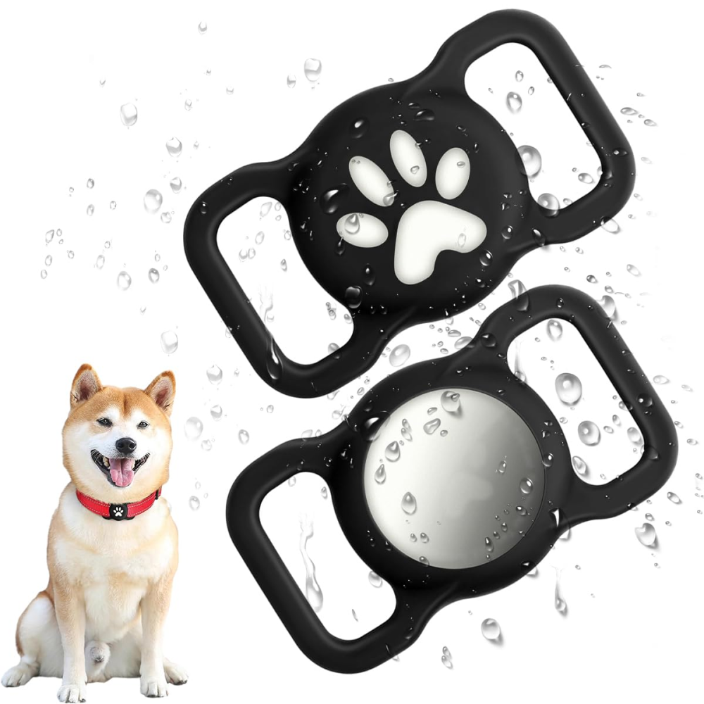 QPets Waterproof Silicon Air Tag Hodler for Dogs and Cats image 8