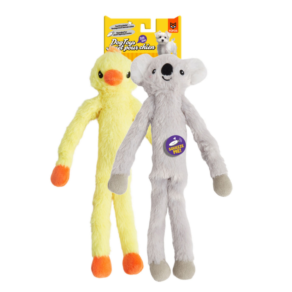 Fofos Duck and Koala Rope Tug Toy for Dogs image 1