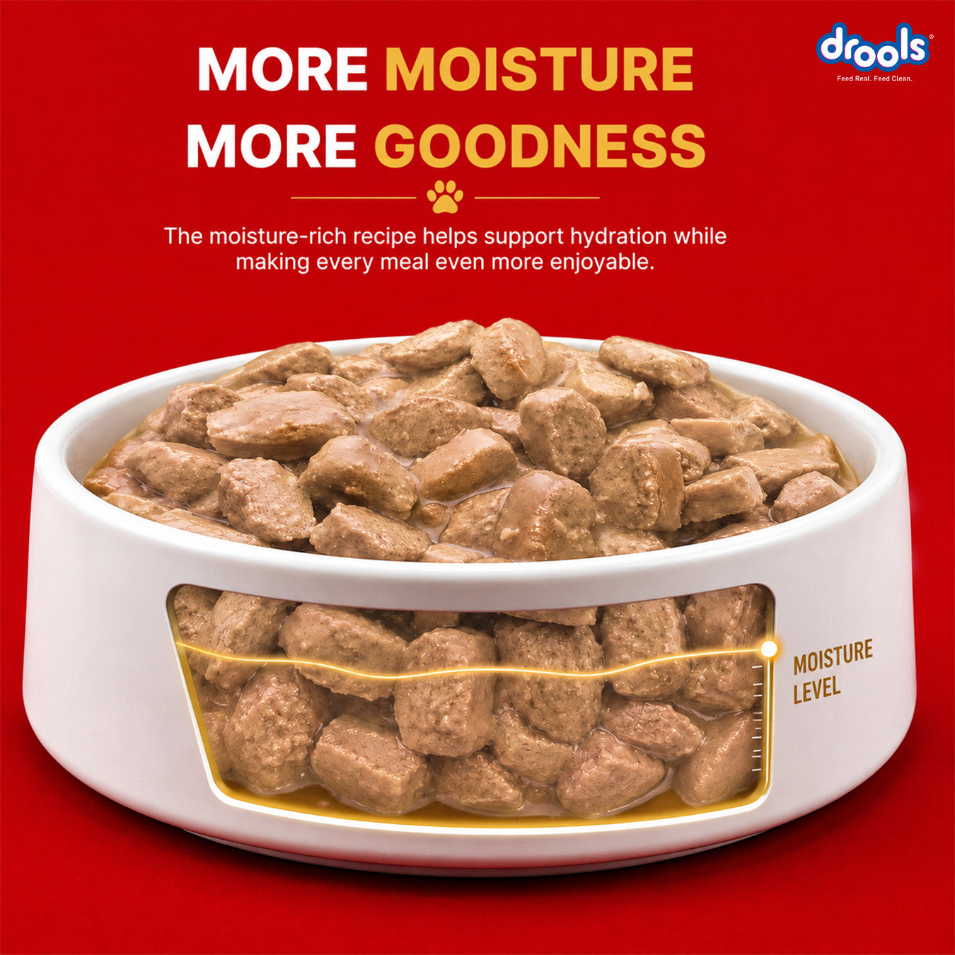 Drools Real Chicken & Chicken Liver Chunks in Gravy Adult Dog Wet Food (60g) image 9
