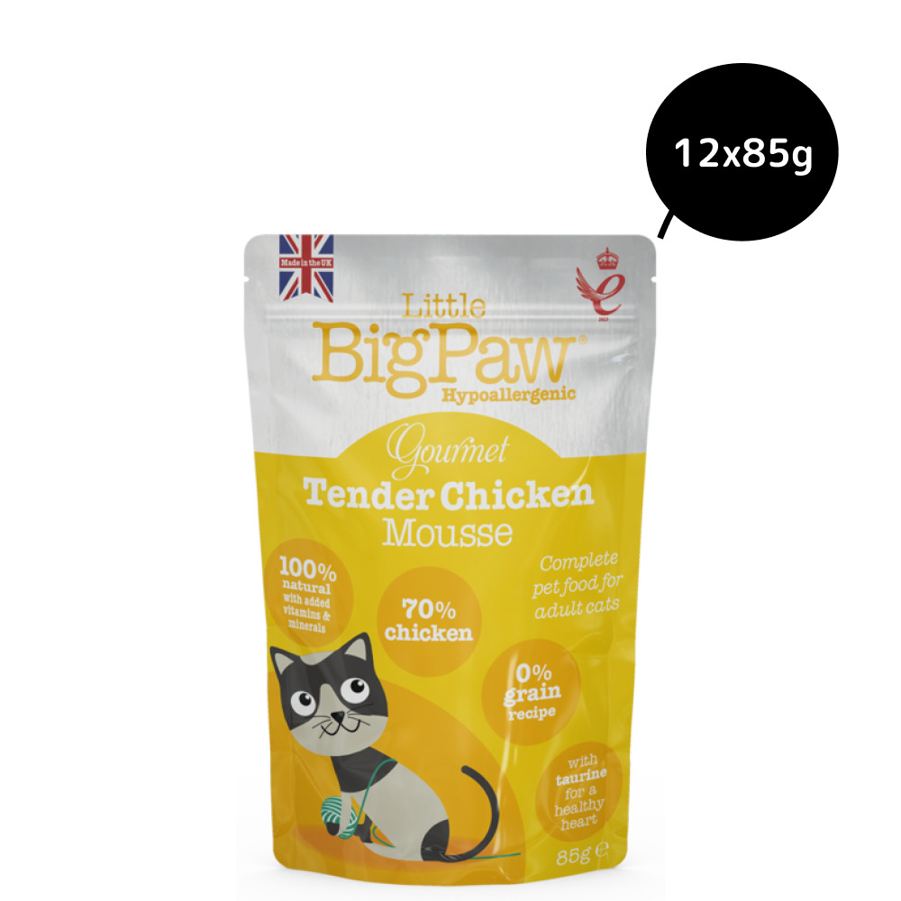 Little Big Paw Tender Chicken Mousse Cat Wet Food image 5