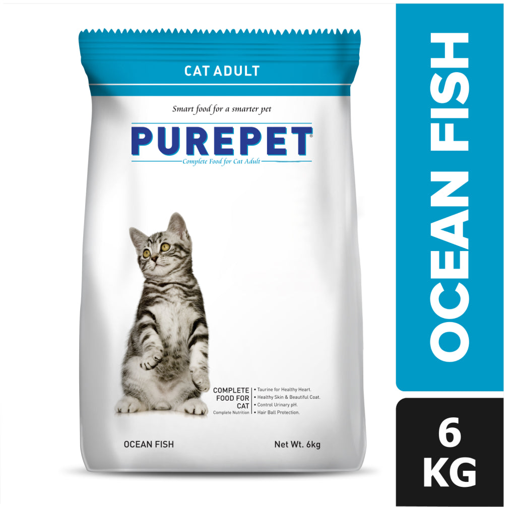 Purepet Ocean Fish Adult Cat Dry Food