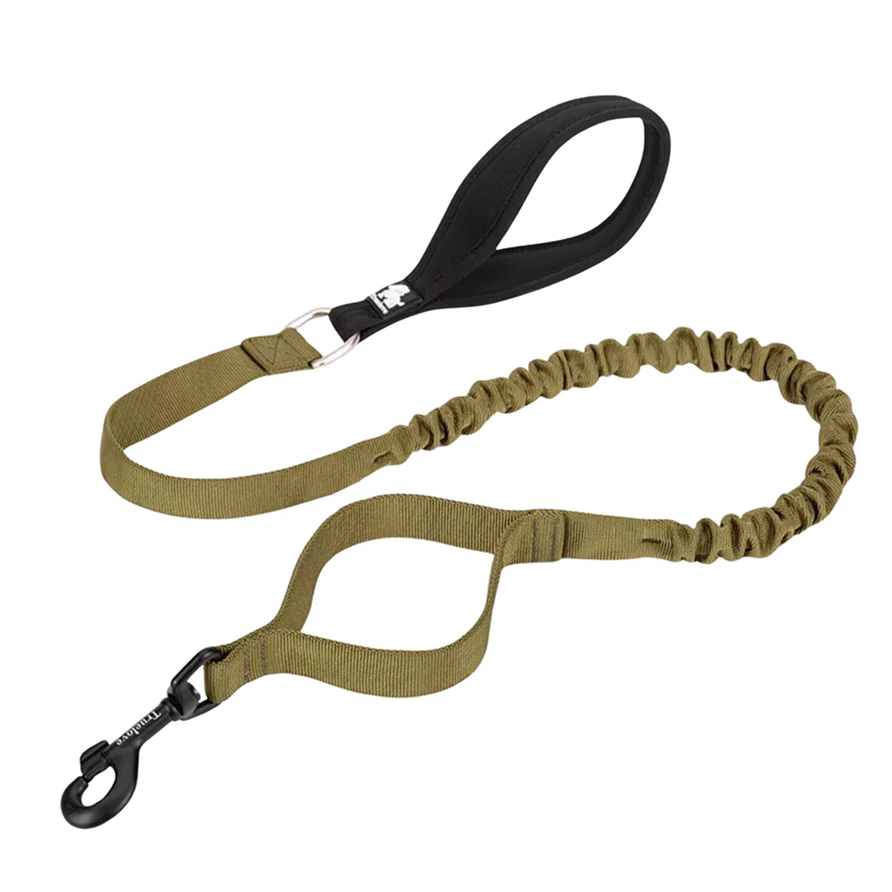 Truelove Bungee Leash for Dogs (Army Green)
