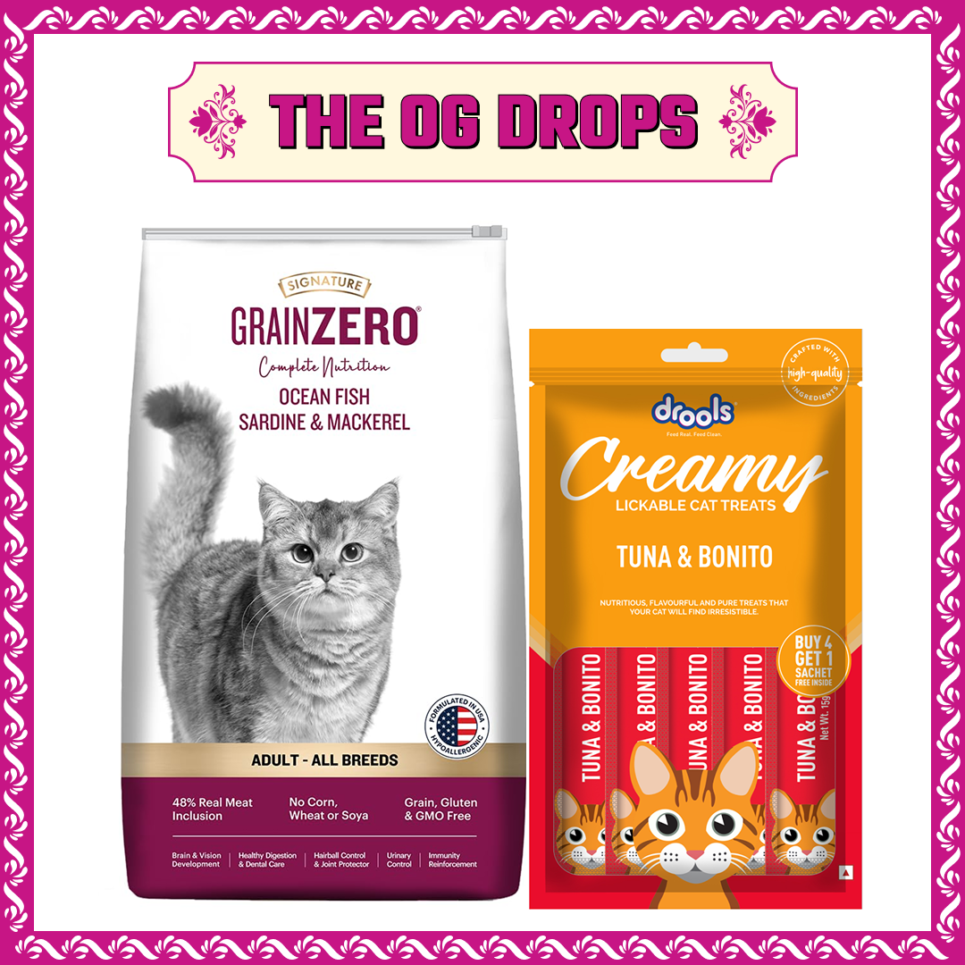 Signature Grain Zero Ocean Fish, Sardine and Mackerel Adult Cat Dry Food image 3