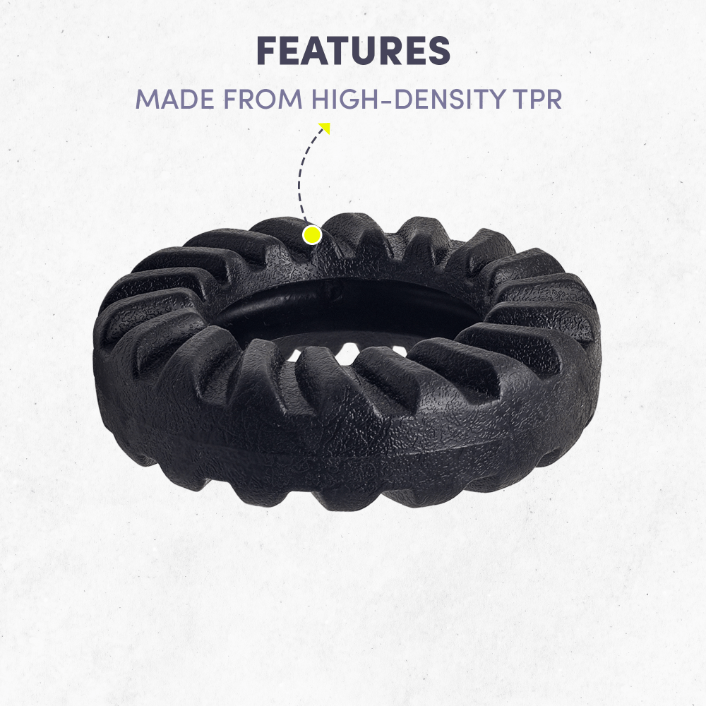 Barkbutler x Fofos Tyre Toy for Dogs image 4