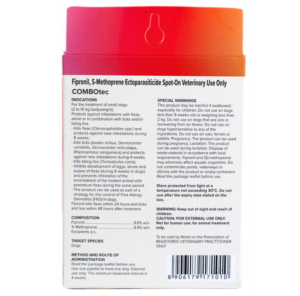 Beaphar Flea & Tick Spot On Combotec for Dogs image 2