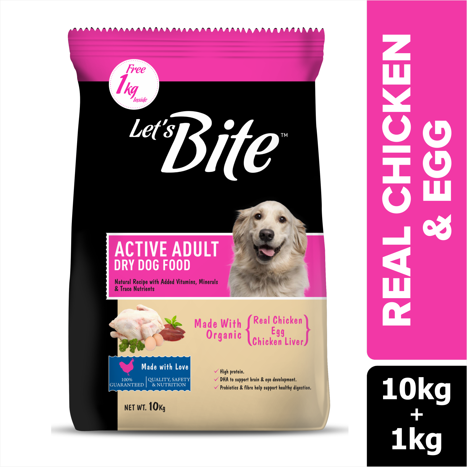Let's Bite Active Adult Chicken Dry Food for Dogs image 10