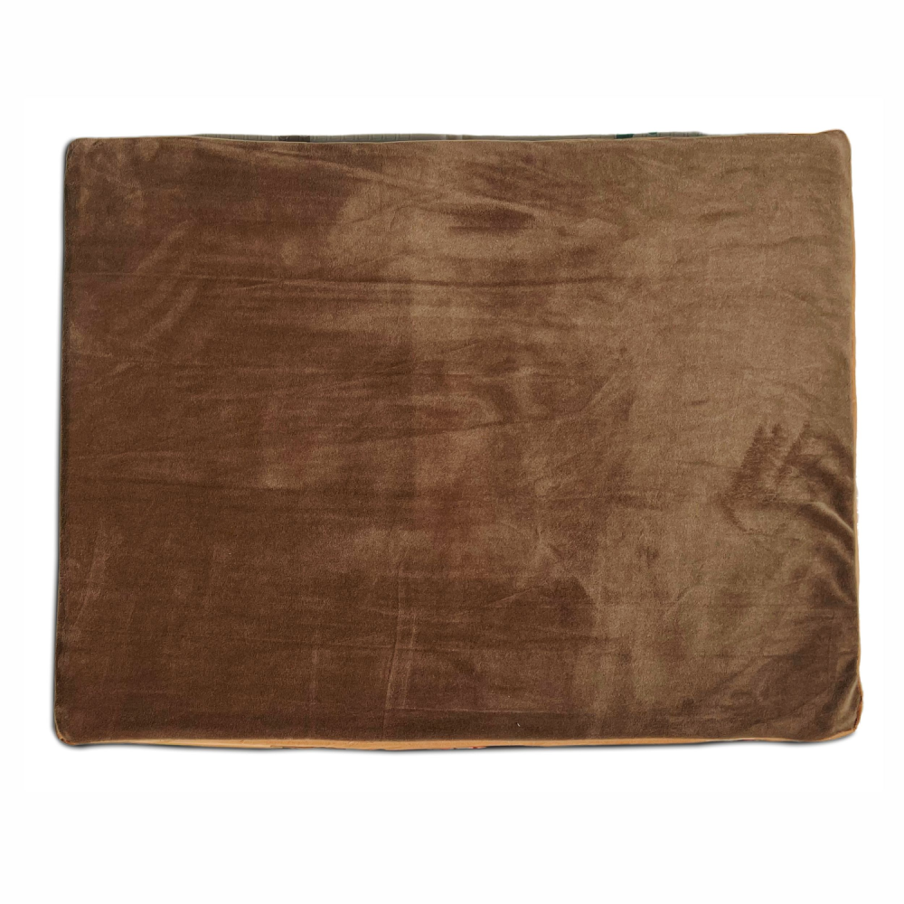 Petter World Orthopedic Memory Foam Bed With Large Sleep Surface for Dogs (Mocha Brown) image 4