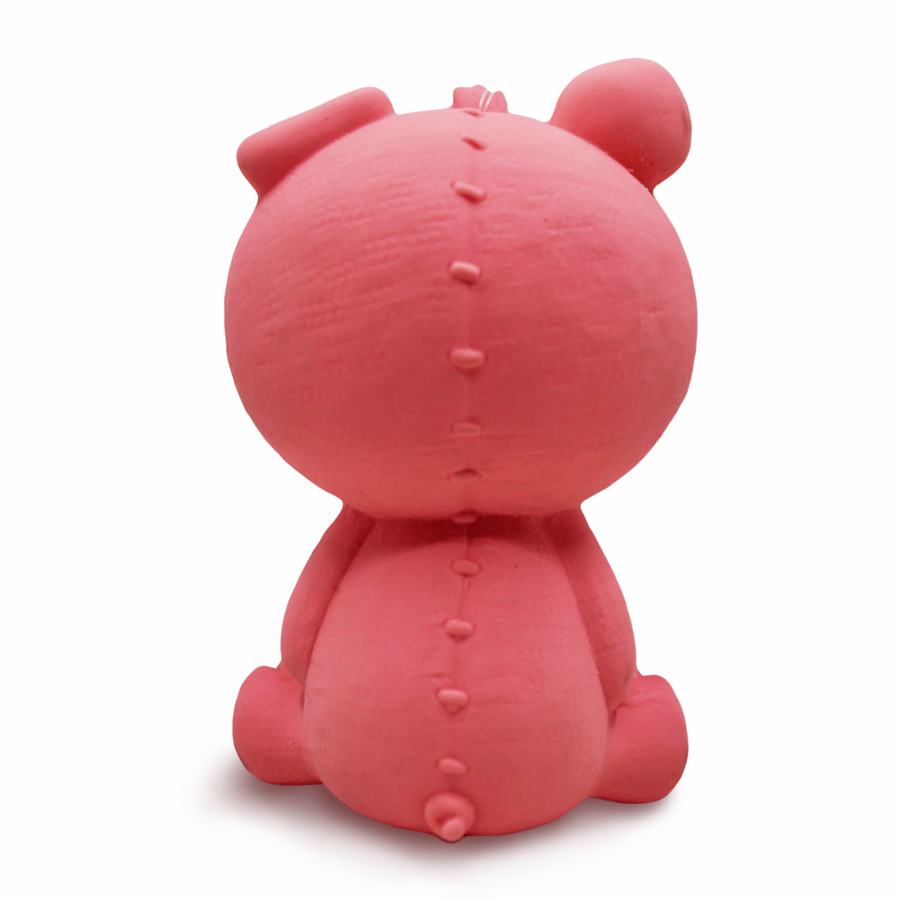 Barkbutler x Fofos Latex Bi Small Pig Toy for Dogs image 4