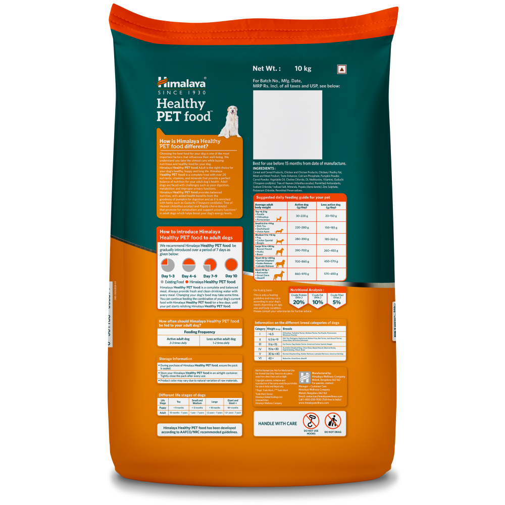 Himalaya Chicken & Pumpkin Adult Dog Dry Food image 2