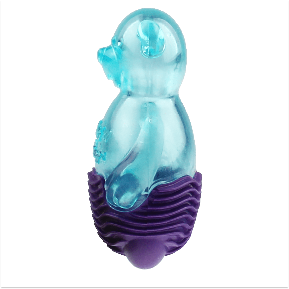 GiGwi Suppa Puppa Bear Toy for Dogs (Blue & Purple) image 6