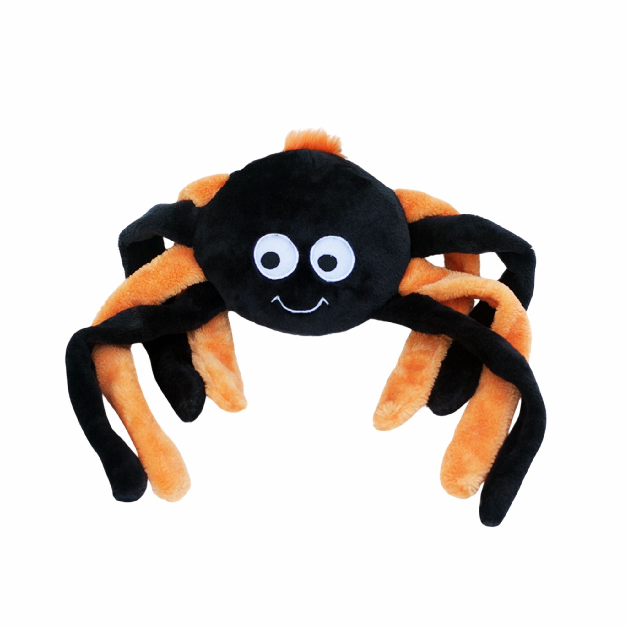 Zippy Paws Halloween Spider Grunterz Plush Toy for Dogs image 1