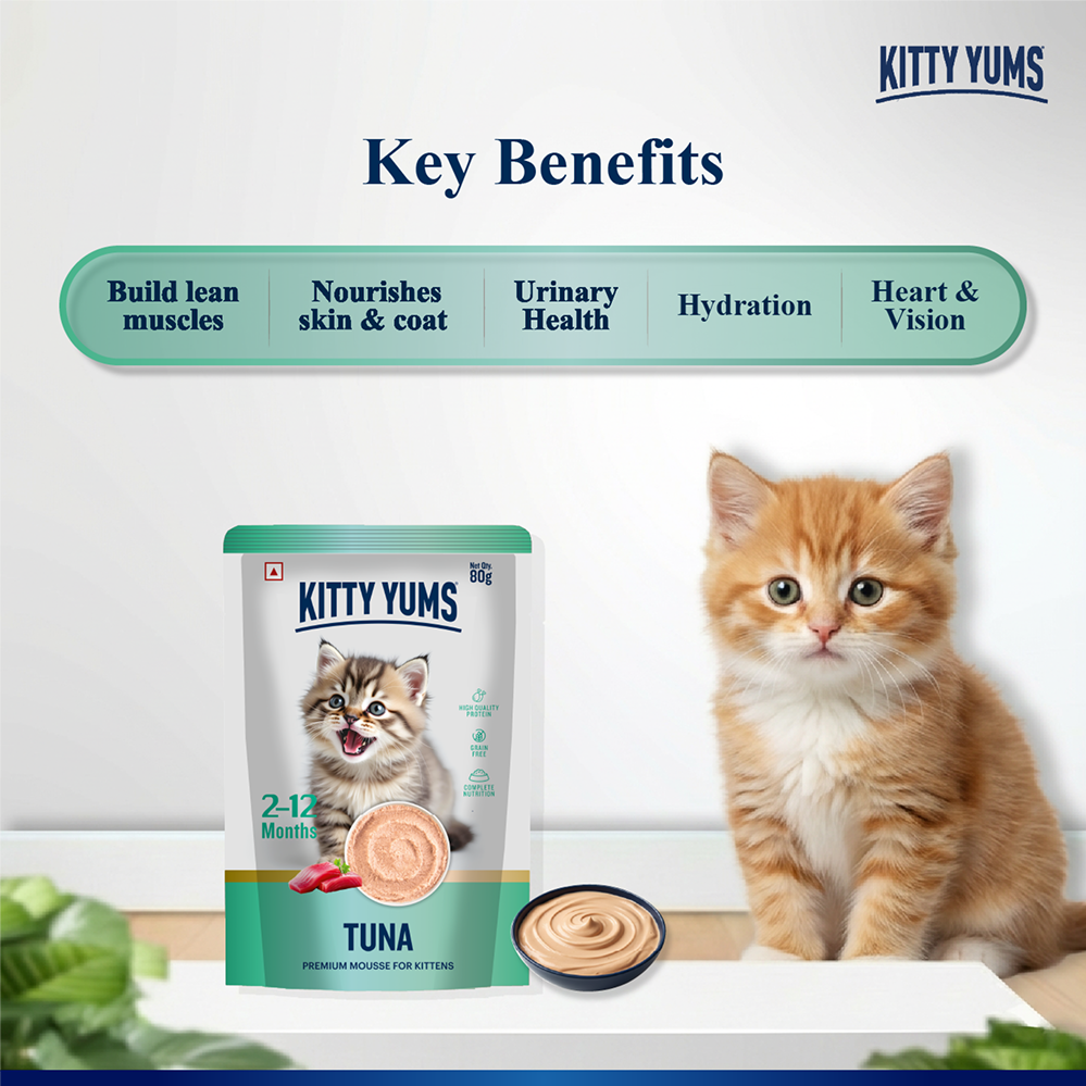 Kitty Yum Tuna Mousse Kitten Cat Wet Food image 6