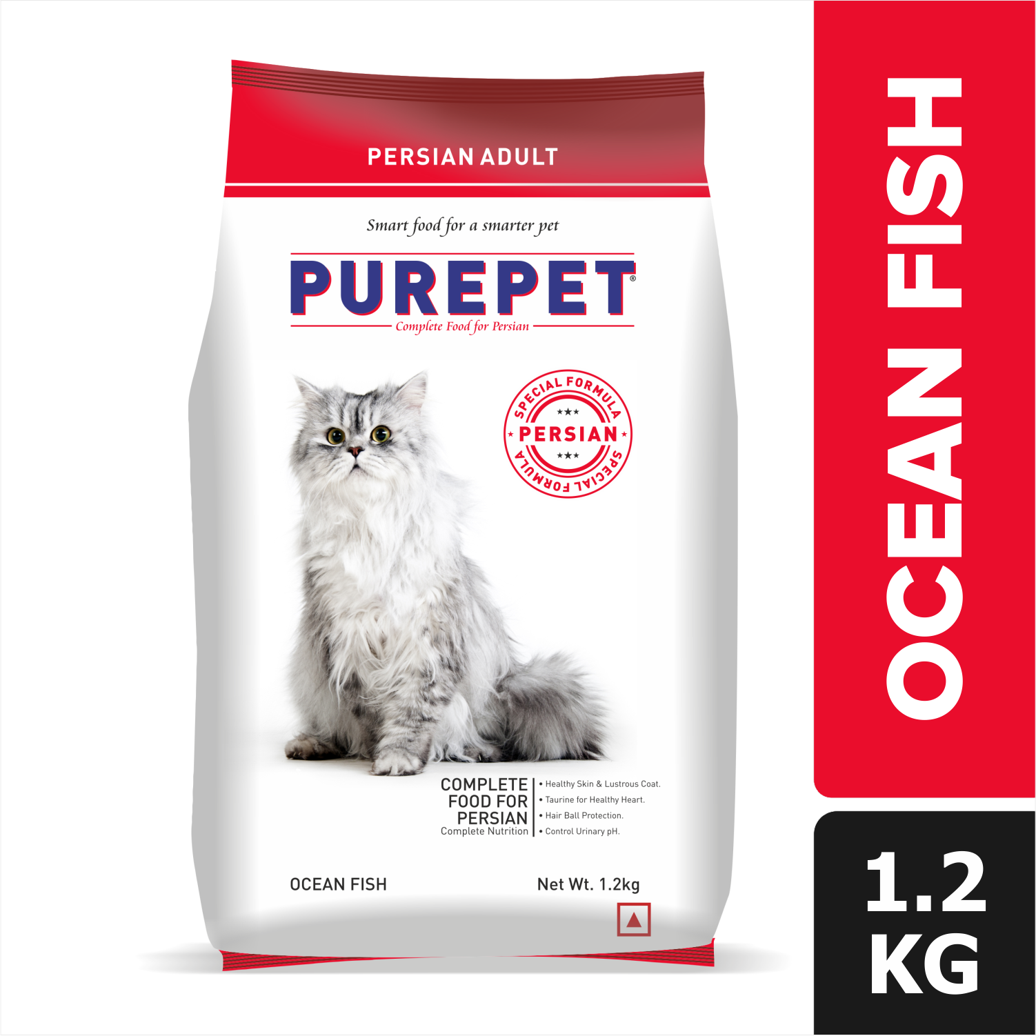 Purepet Ocean Fish Persian Adult Cat Dry Food image 6