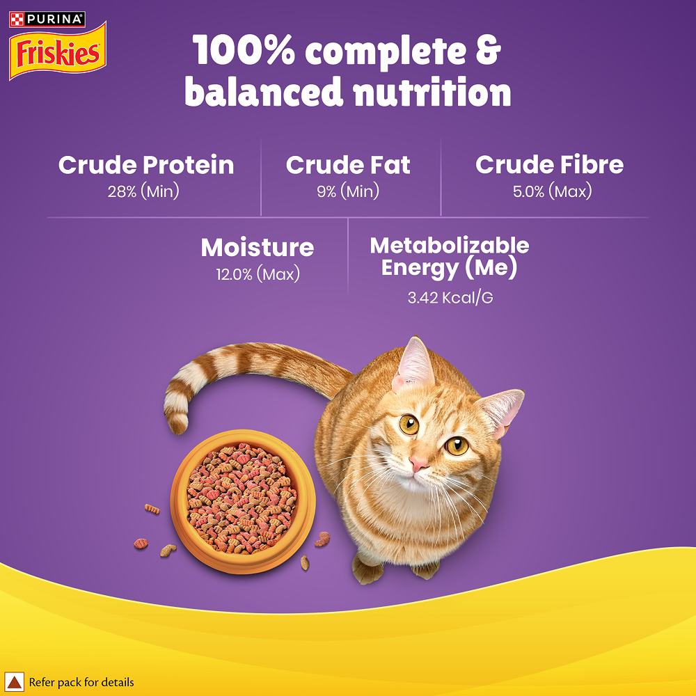 Purina Friskies Surfin Favourites Adult Cat Dry Food image 5