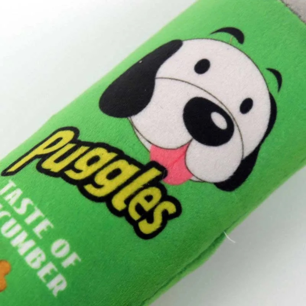 Talking Dog Club Puggles Plush Toy for Dogs (Green) image 3
