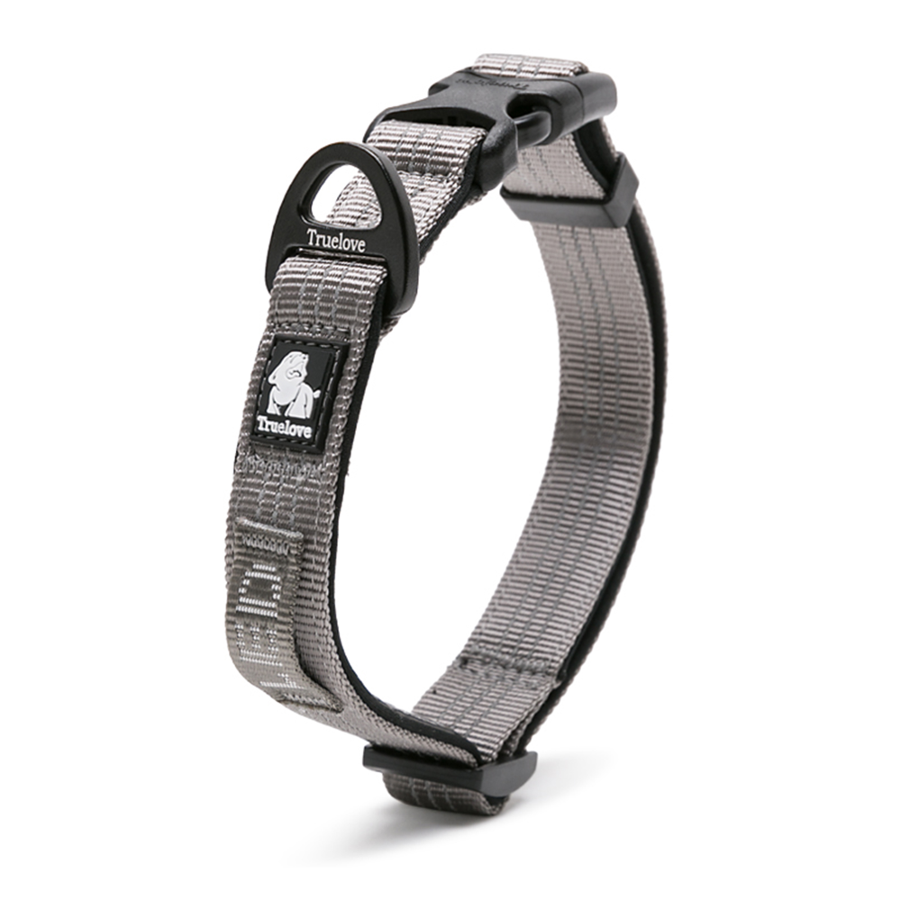 Truelove Classic Harness and Padded Collar for Dogs (Grey) - L image 7