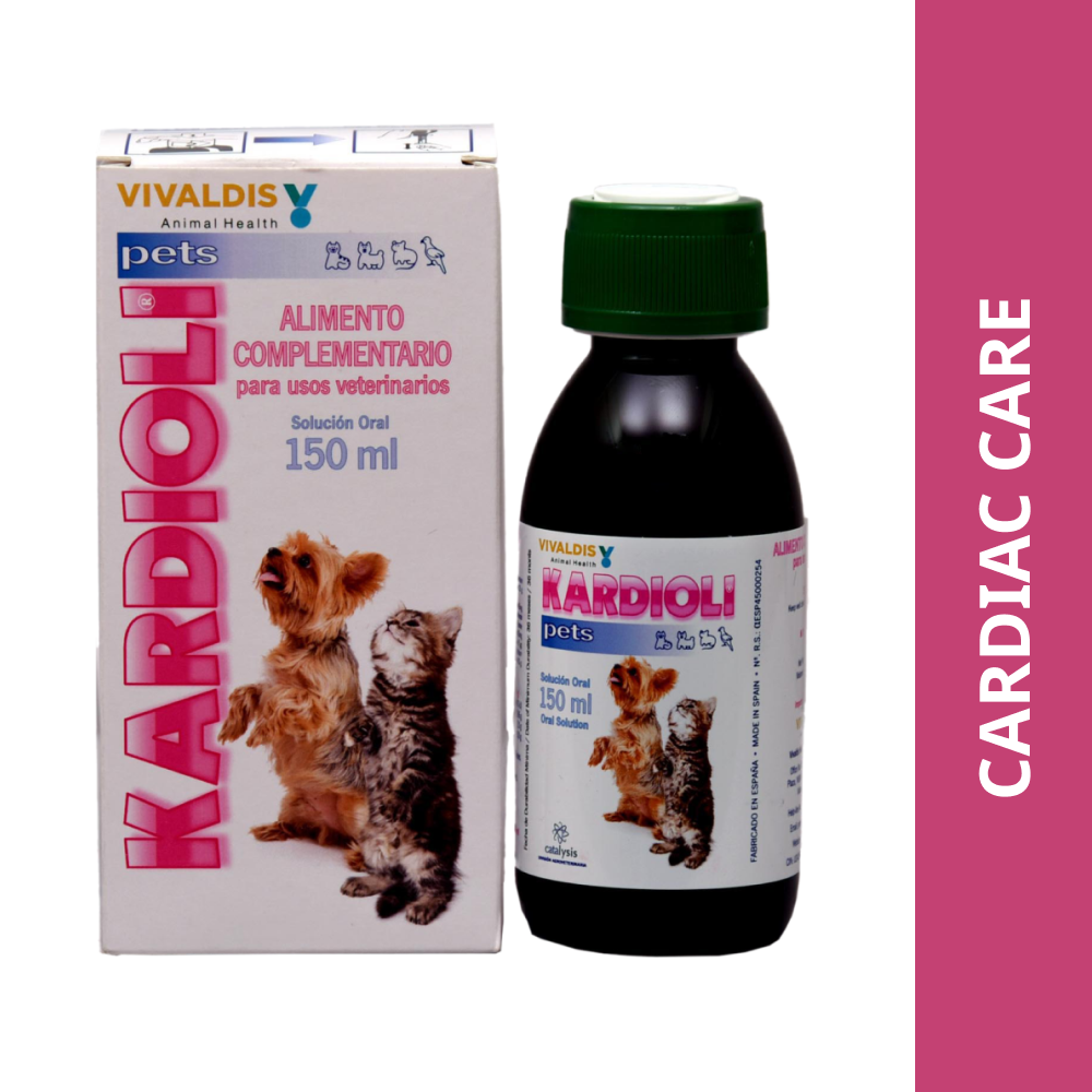 Vivaldis Kardioli Syrup (150ml) for Dogs and Cats image 1