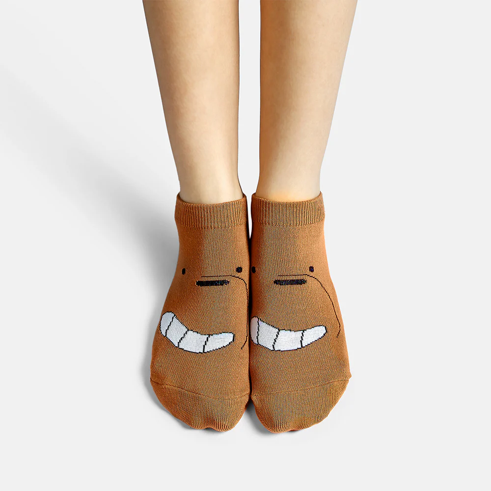 SocksXpress We Bare Bears Themed Ankle Socks for Women (Pack of 3) image 4
