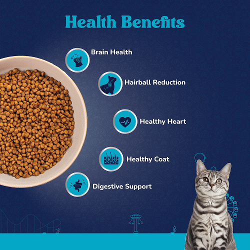 Carniwel Fresh Fish and Shrimp For Adult Cat Dry Food image 2