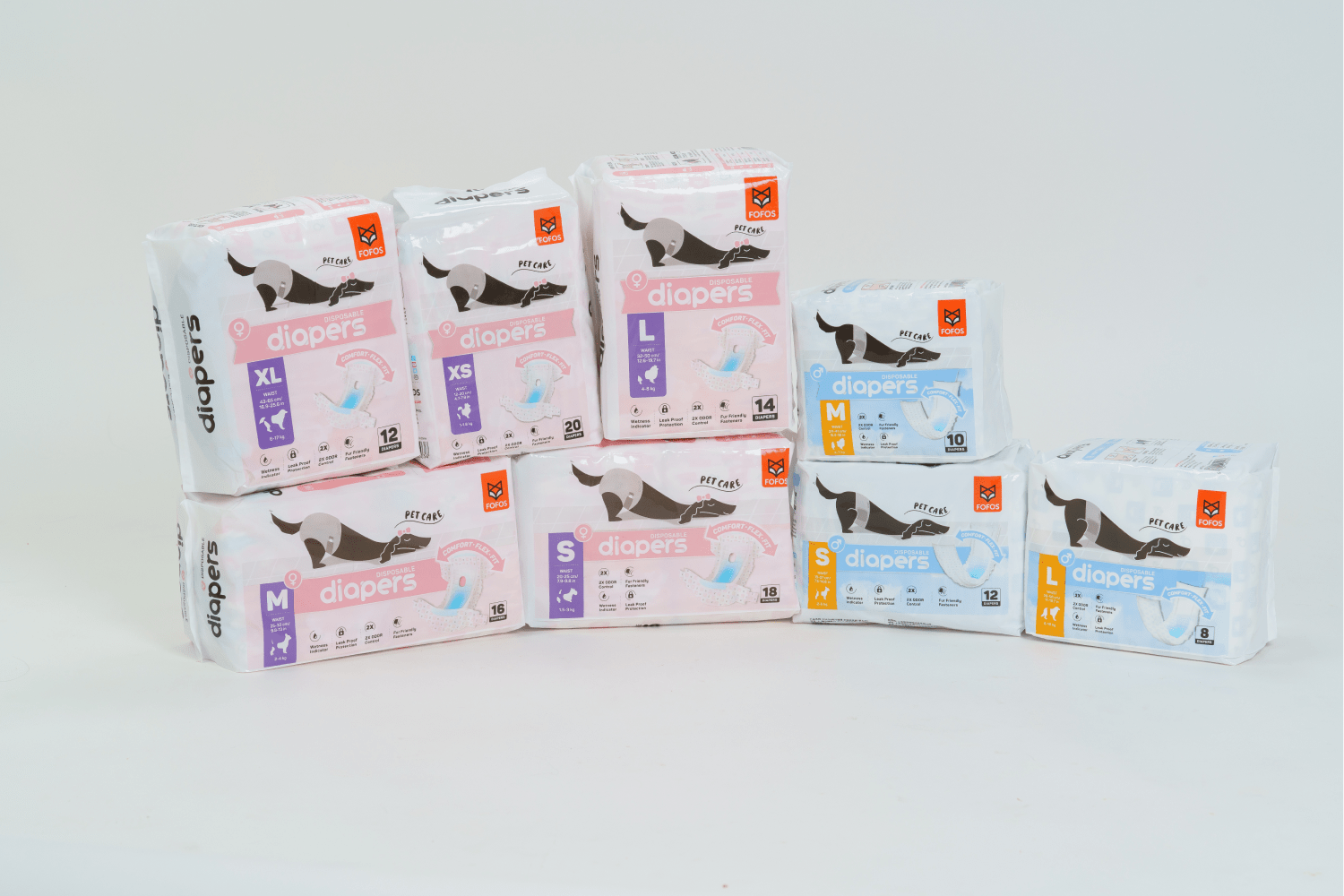 Barkbutler x Fofos Diaper for Male Dog (20x25cm) image 7