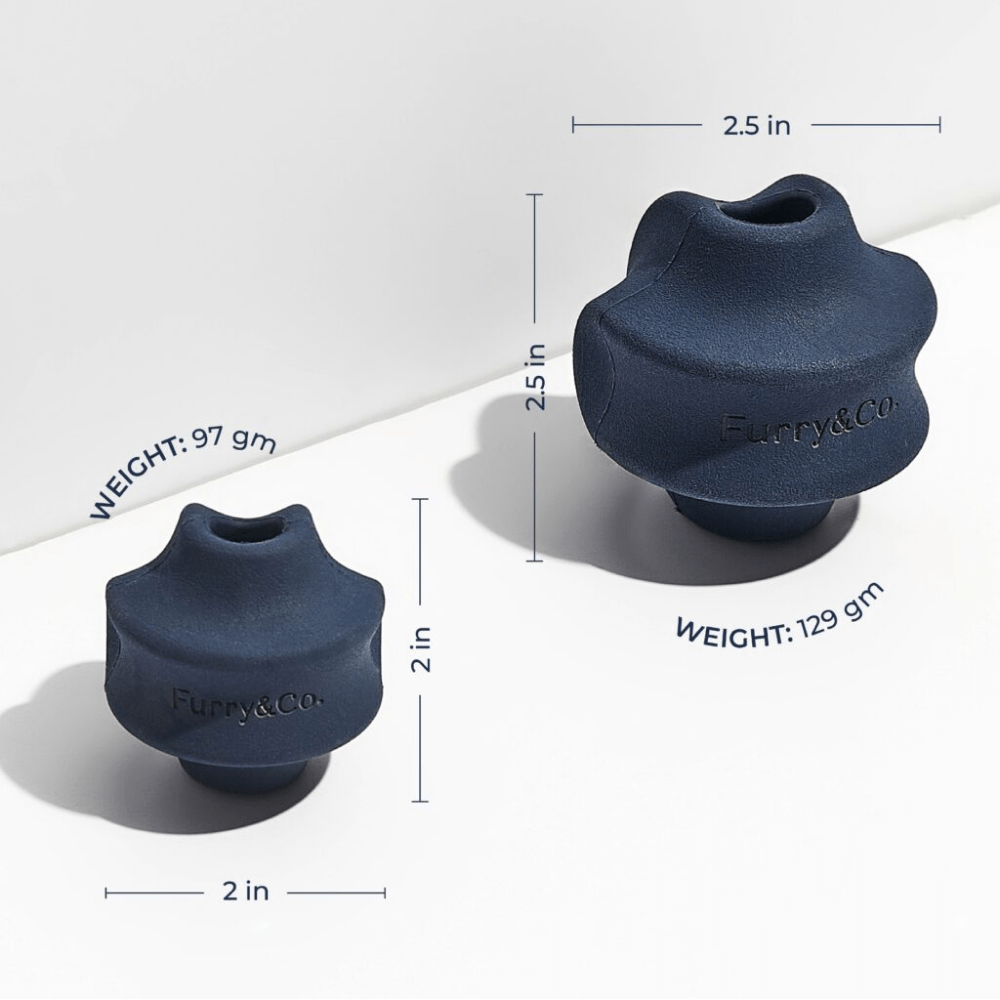 Furry & Co Roller Toy for Dogs (Indigo Blue) image 7