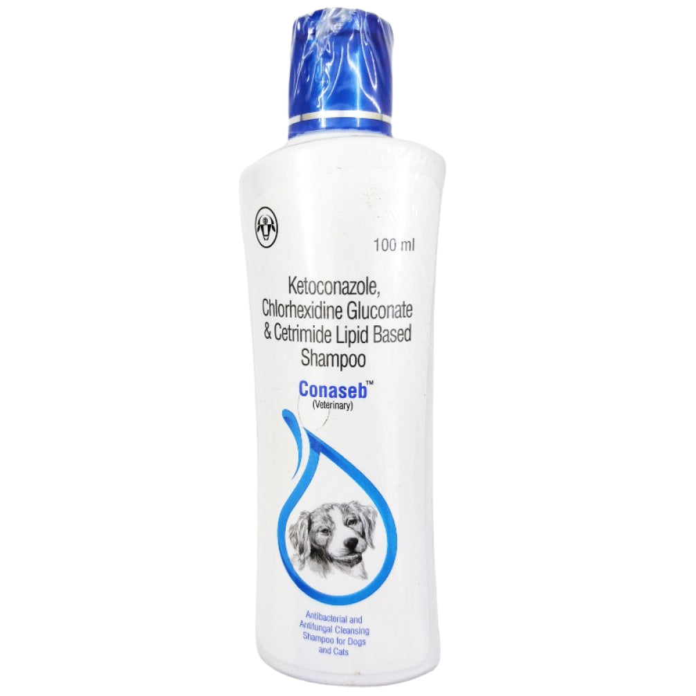 Virbac Episoothe Shampoo (200ml) and Intas Conaseb Shampoo for Dogs & Cats (100ml) Combo image 2