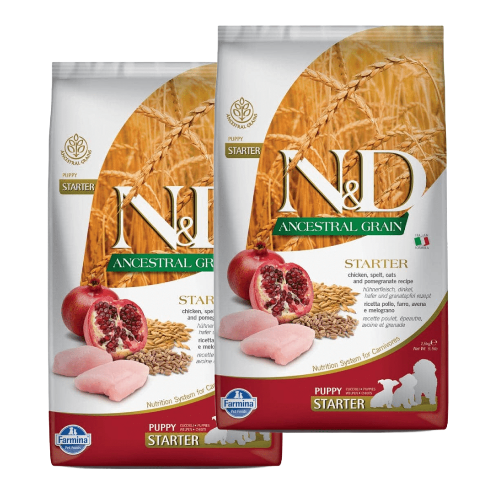 Farmina N&D Chicken & Pomegranate Ancestral Grain Starter Puppy Dog Dry Food image 10