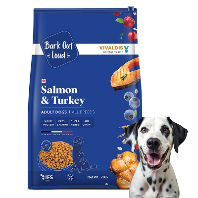 Bark Out Loud Salmon & Turkey Adult Dog Dry Food image 7