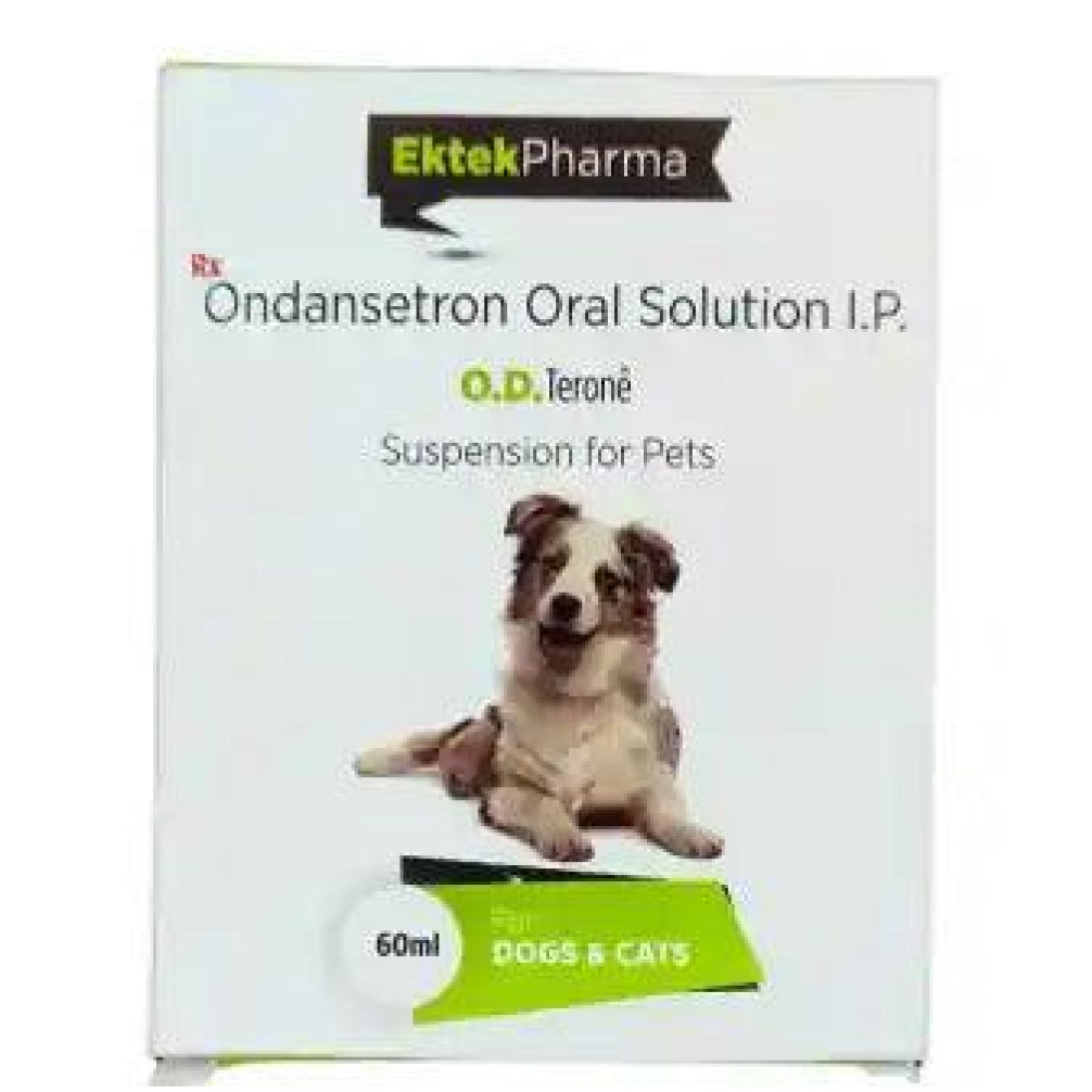 Ek Tek OD Terone Ondansetron Oral Suspension for Dogs and Cats