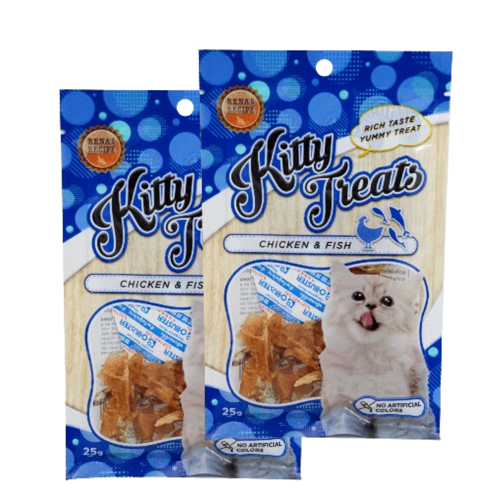 Kitty Treats Spiral Soft Chicken and Fish Cat Treats image 5