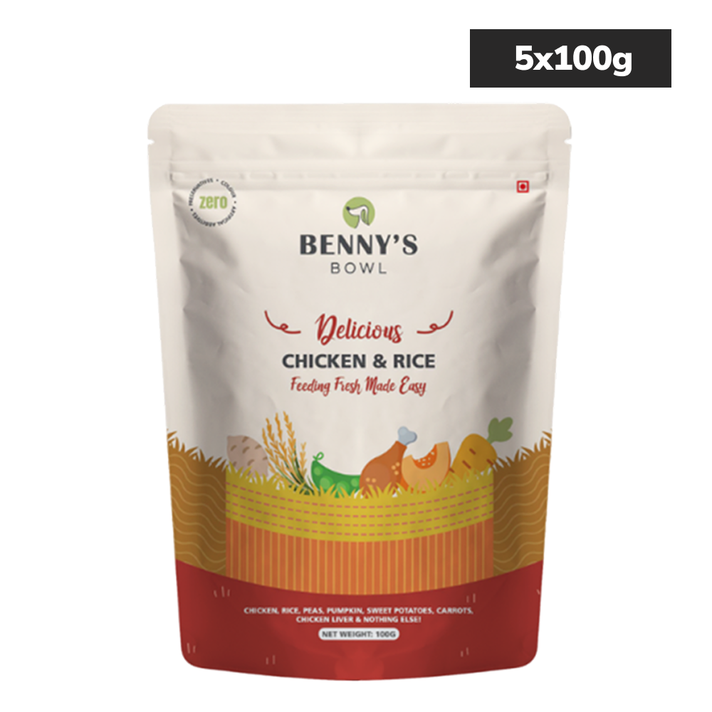 Bennys Bowl Chicken and Rice Dog Fresh and Wet Food image 7