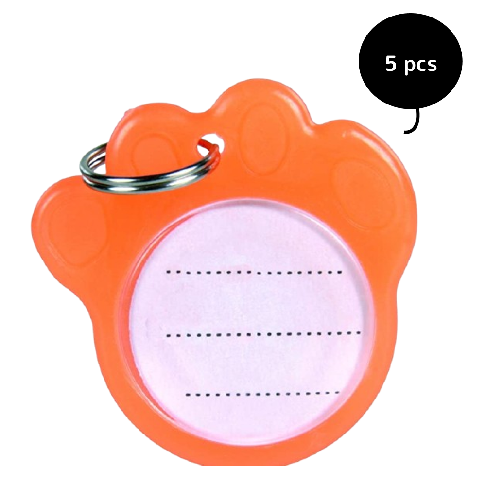 Trixie ID Tag for Dogs and Cats (Orange) image 2
