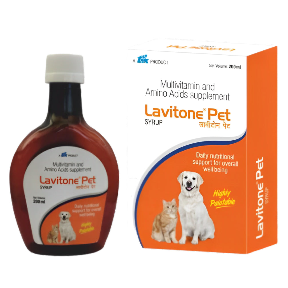 Ttk Lavitone Pet Syrup Multivitamin and Amino Acid Supplement for Dogs and Cats (200ml) image 3