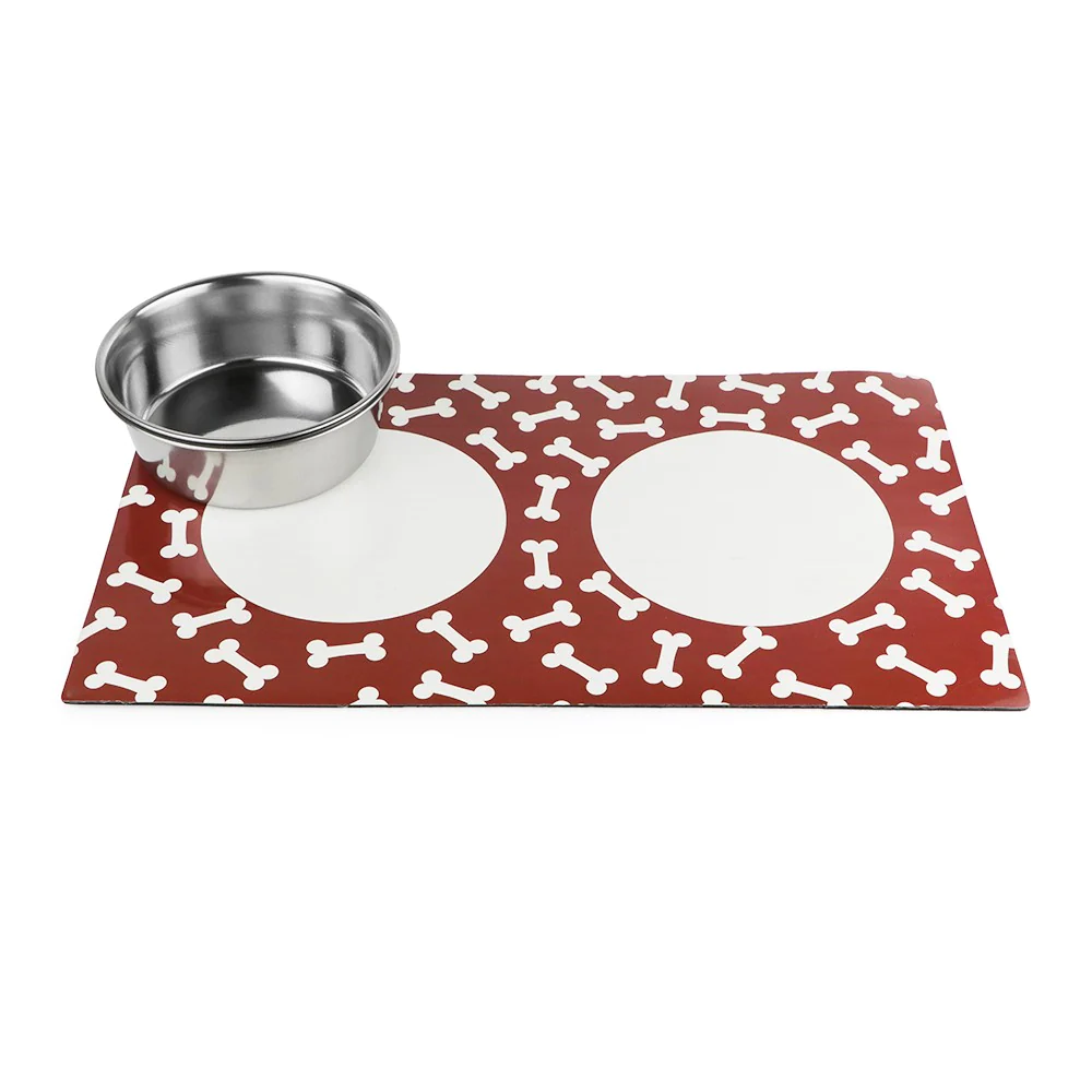Pawpourri Stay On Mat for Dogs and Cats (Red) image 2