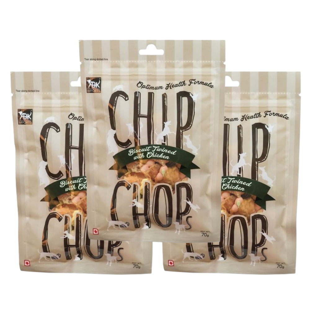 Chip Chops Biscuit Twined with Chicken Dog Treats image 8